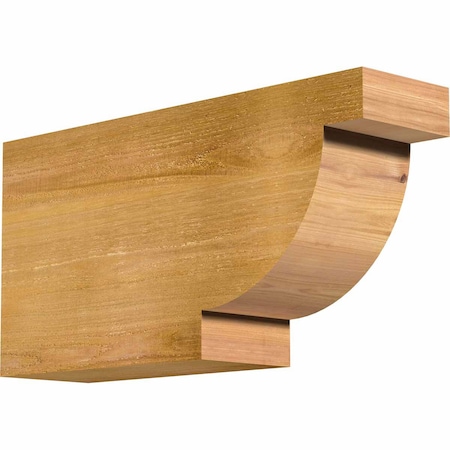 Ekena Millwork Alpine Rough Sawn Rafter Tail, Western Red Cedar, 6"W x 12"H x 24"L RFT06X12X24ALP00RWR